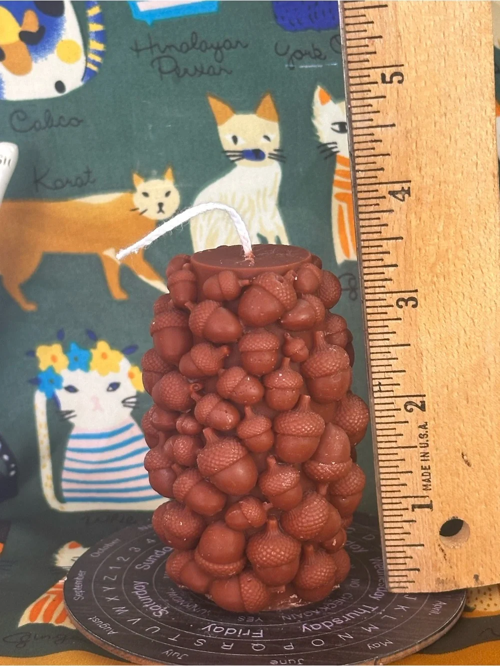 Woodland Acorn Candle